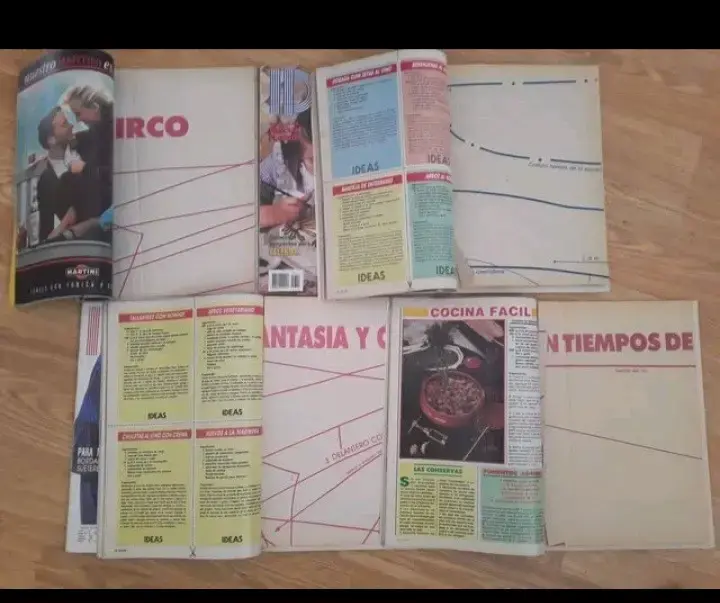 Colección 6 revistas Ideas con moldes y patrones - 2