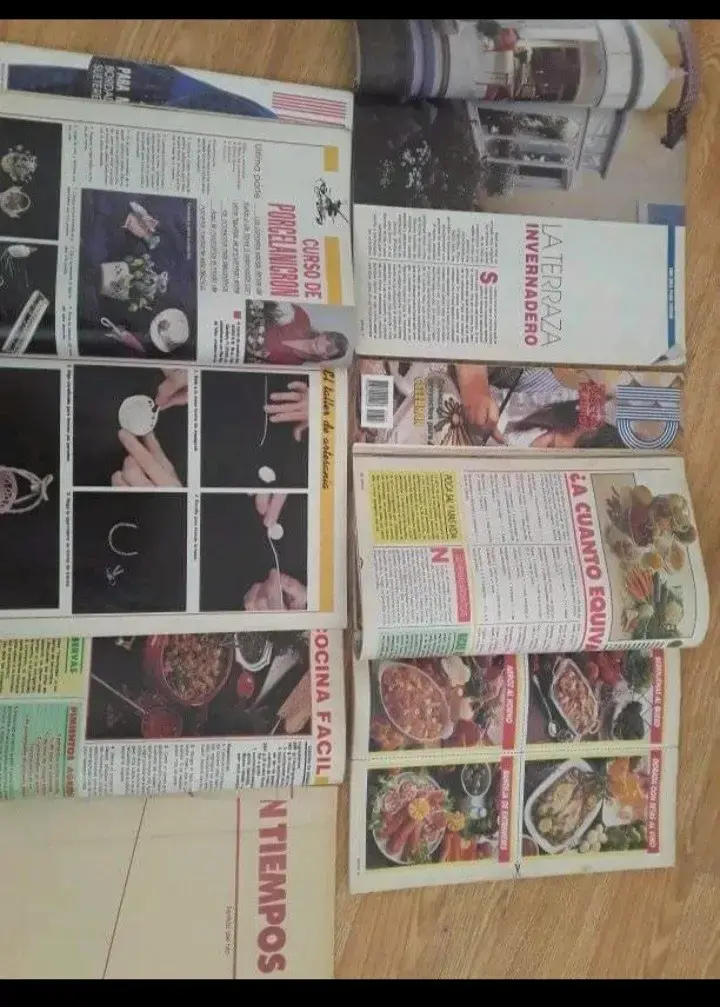Colección 6 revistas Ideas con moldes y patrones - 3