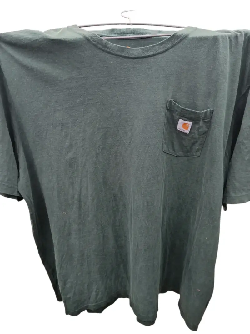 Polera Carhartt 5 XL verde con bolsillo - 2