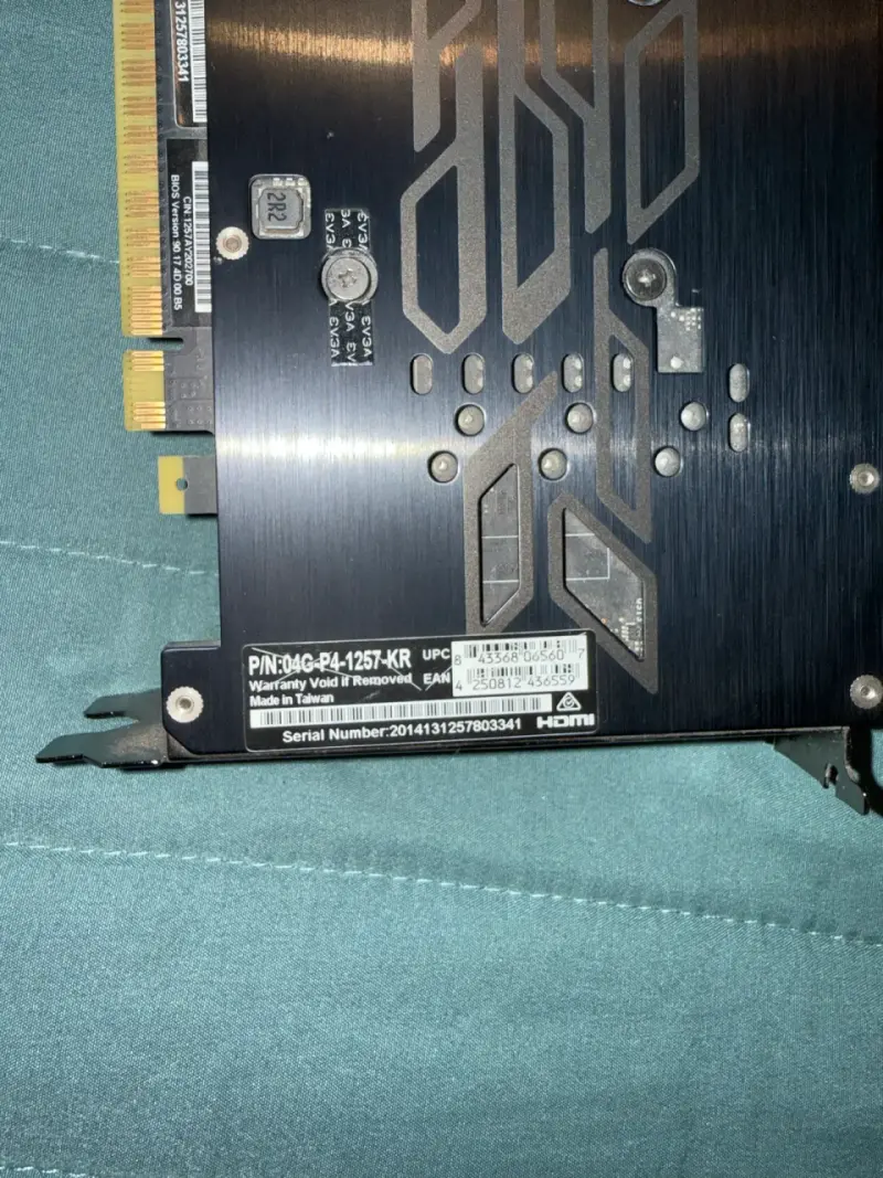 EVGA GeForce GTX 1650 4GB - 4