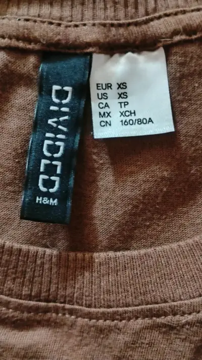 Polera marrón H&M - miniatura 2
