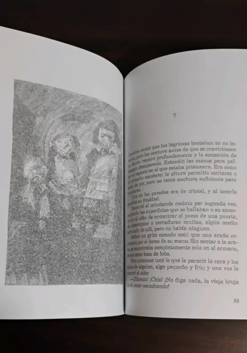 Libro Coraline de Neil Gaiman en español - 3
