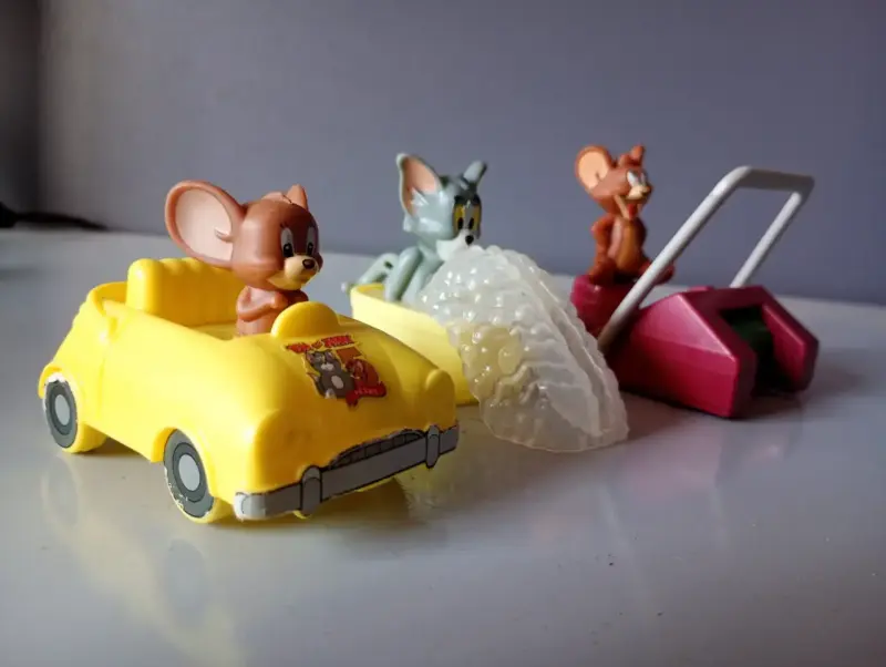 Juguetes de colección Tom y Jerry en miniatura - 5