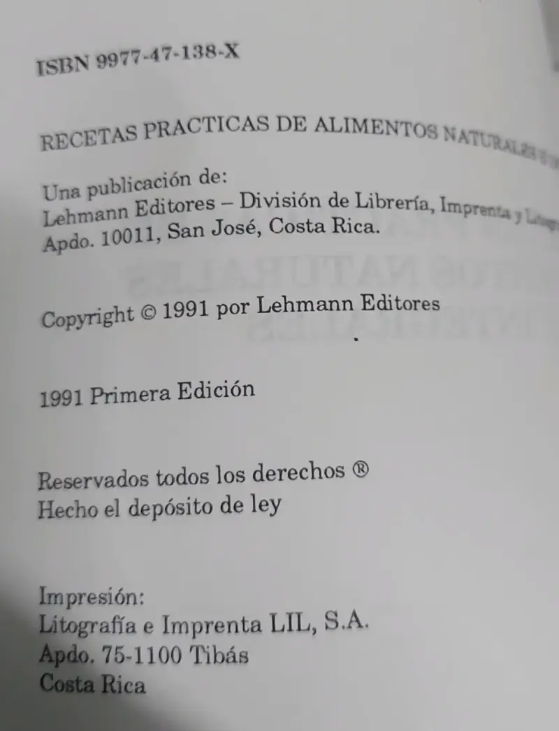 Libro de recetas prácticas de alimentos naturales. - 3