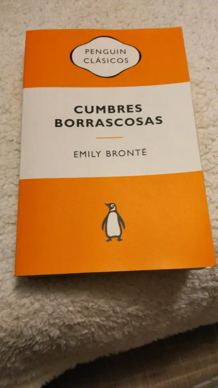 Libro Cumbres Borrascosas de Emily Brontë