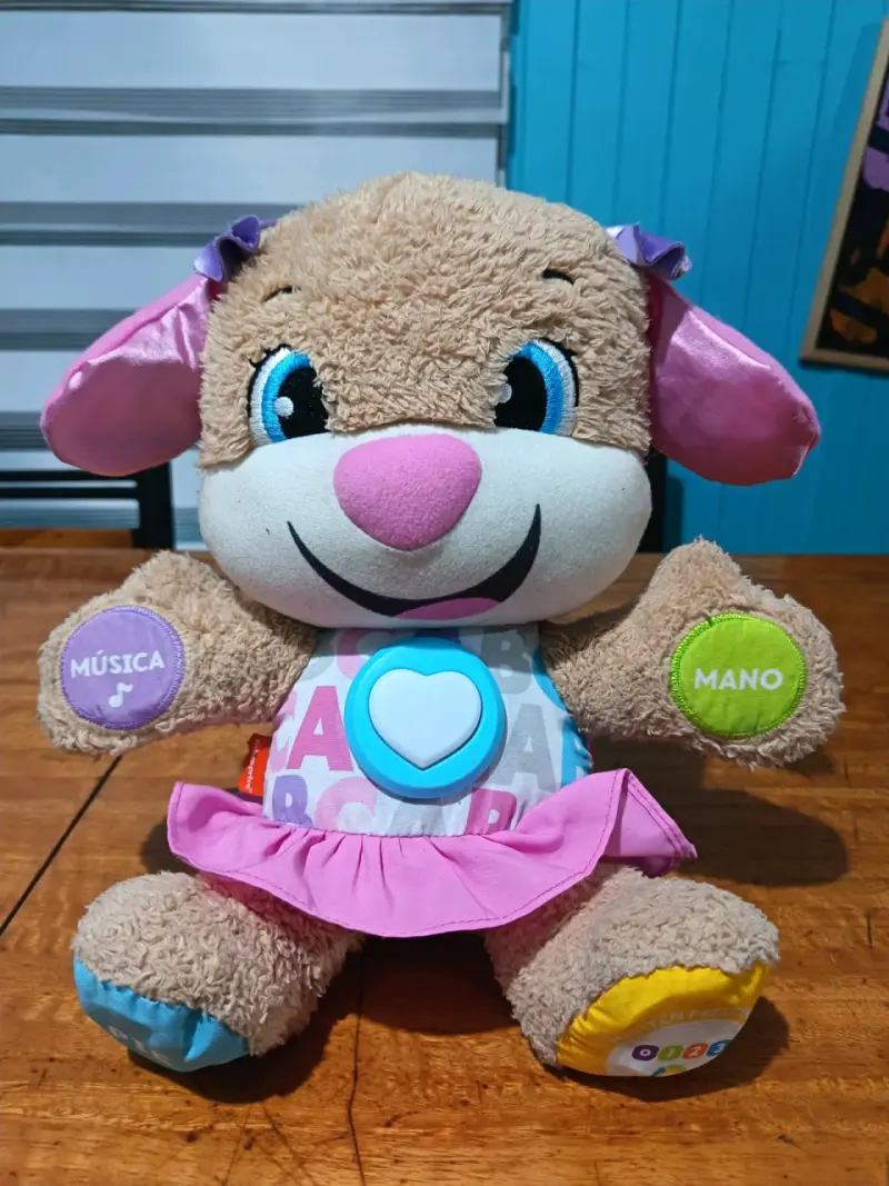 Peluche interactivo educativo con luces y sonidos - 2