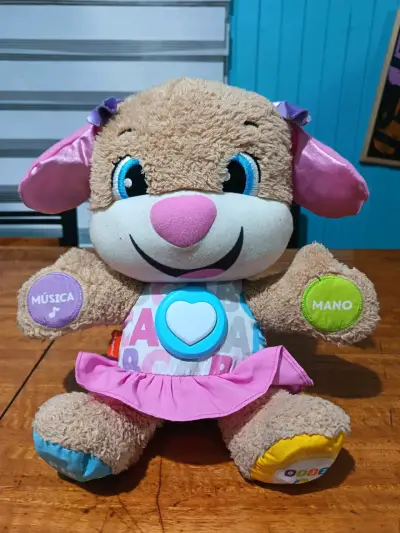 Peluche interactivo educativo con luces y sonidos - miniatura 2