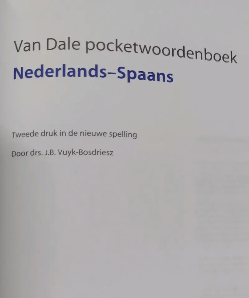Diccionario Van Dale Neerlandés-Español con CD-ROM - 2