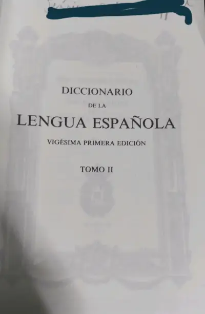 Diccionario de la Lengua Española RAE Tomo II - miniatura 3