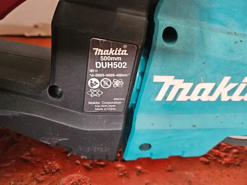 Cortasetos Eléctrico Makita DUH502 500mm - 4