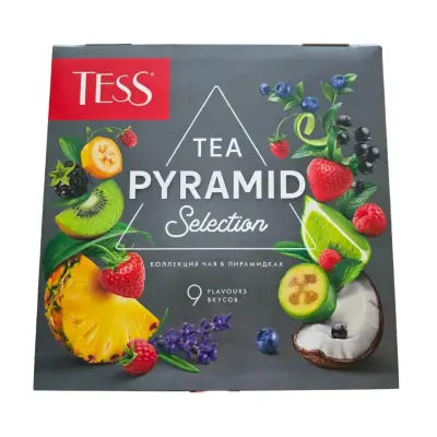Té en Pirámides Surtido de 9 Sabores Tess - miniatura 1
