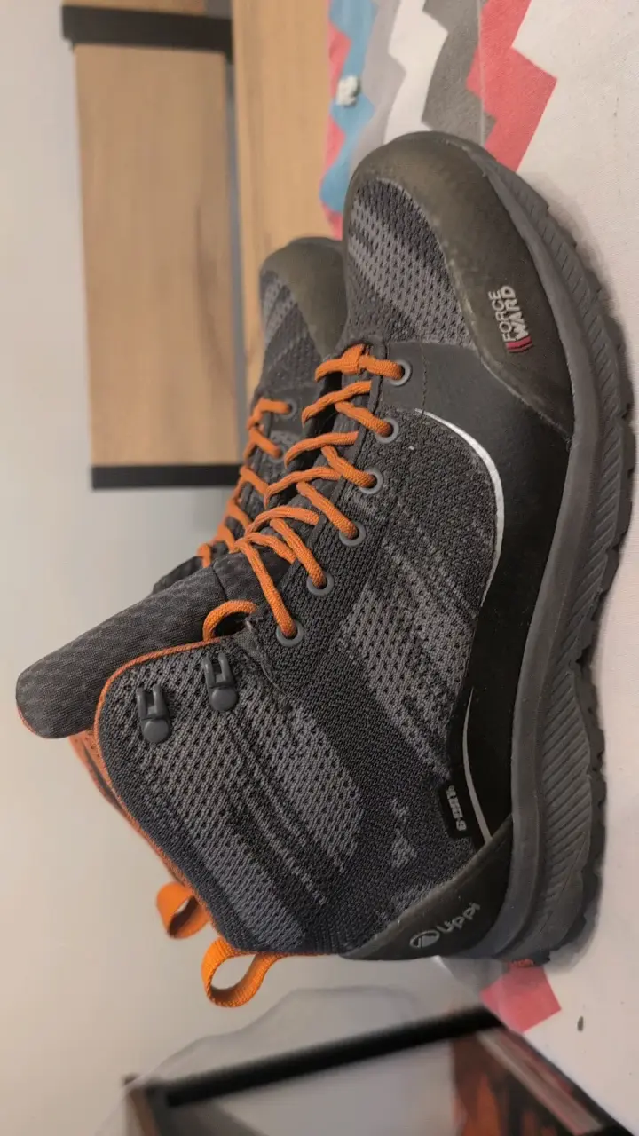 Botas de senderismo Uppi Force Ward gris y naranjas - 3