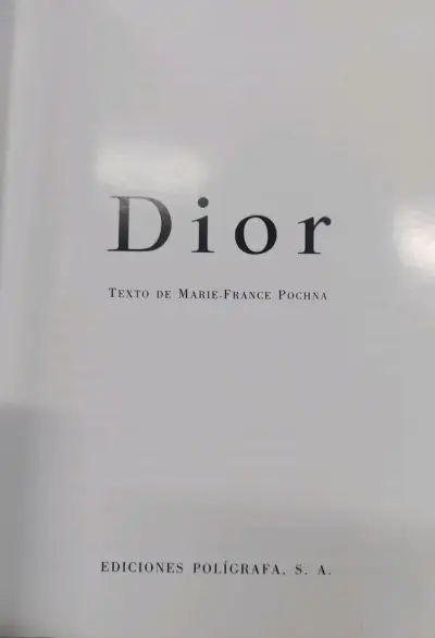 Libro Dior de Ediciones Polígrafa - miniatura 2