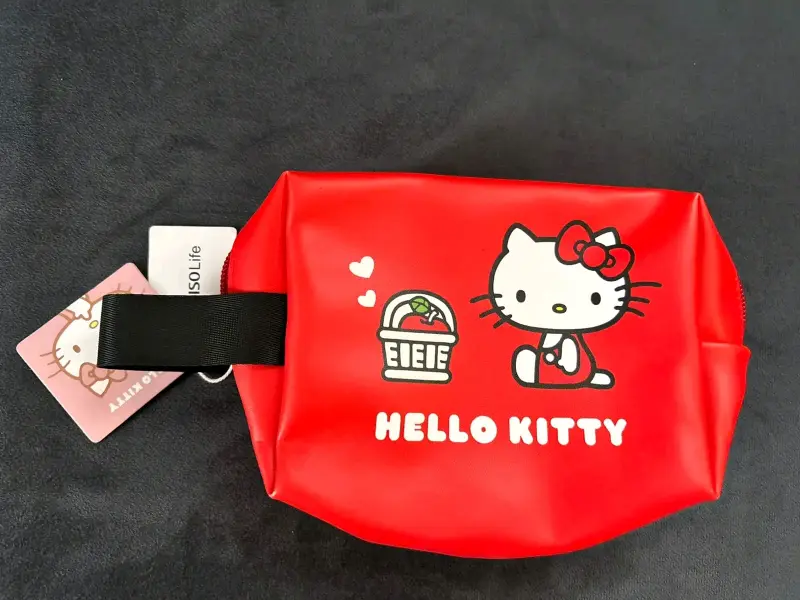 Estuche Neceser Hello Kitty Rojo