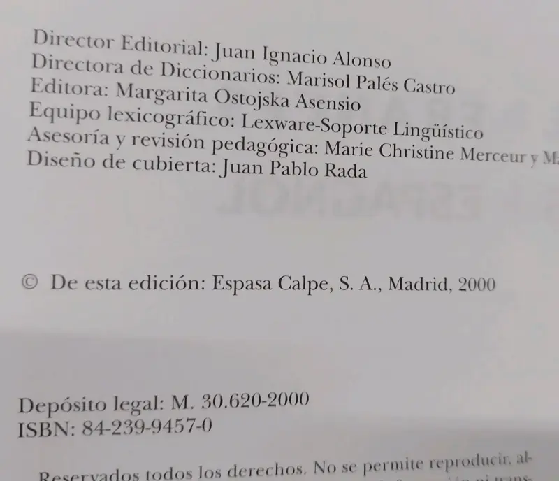 Diccionario Espasa Grand Español-Francés - 3