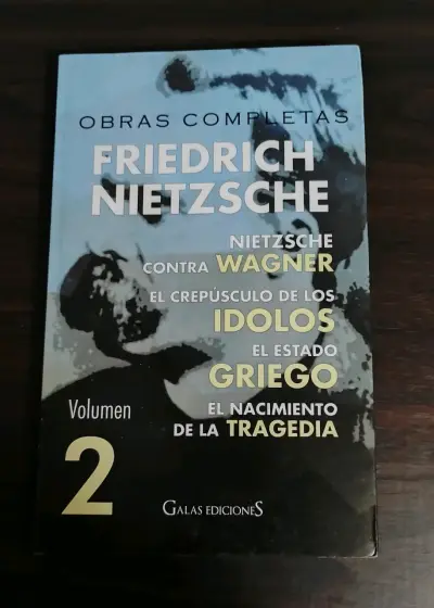 Obras Completas de Friedrich Nietzsche Volumen 2 - miniatura 1