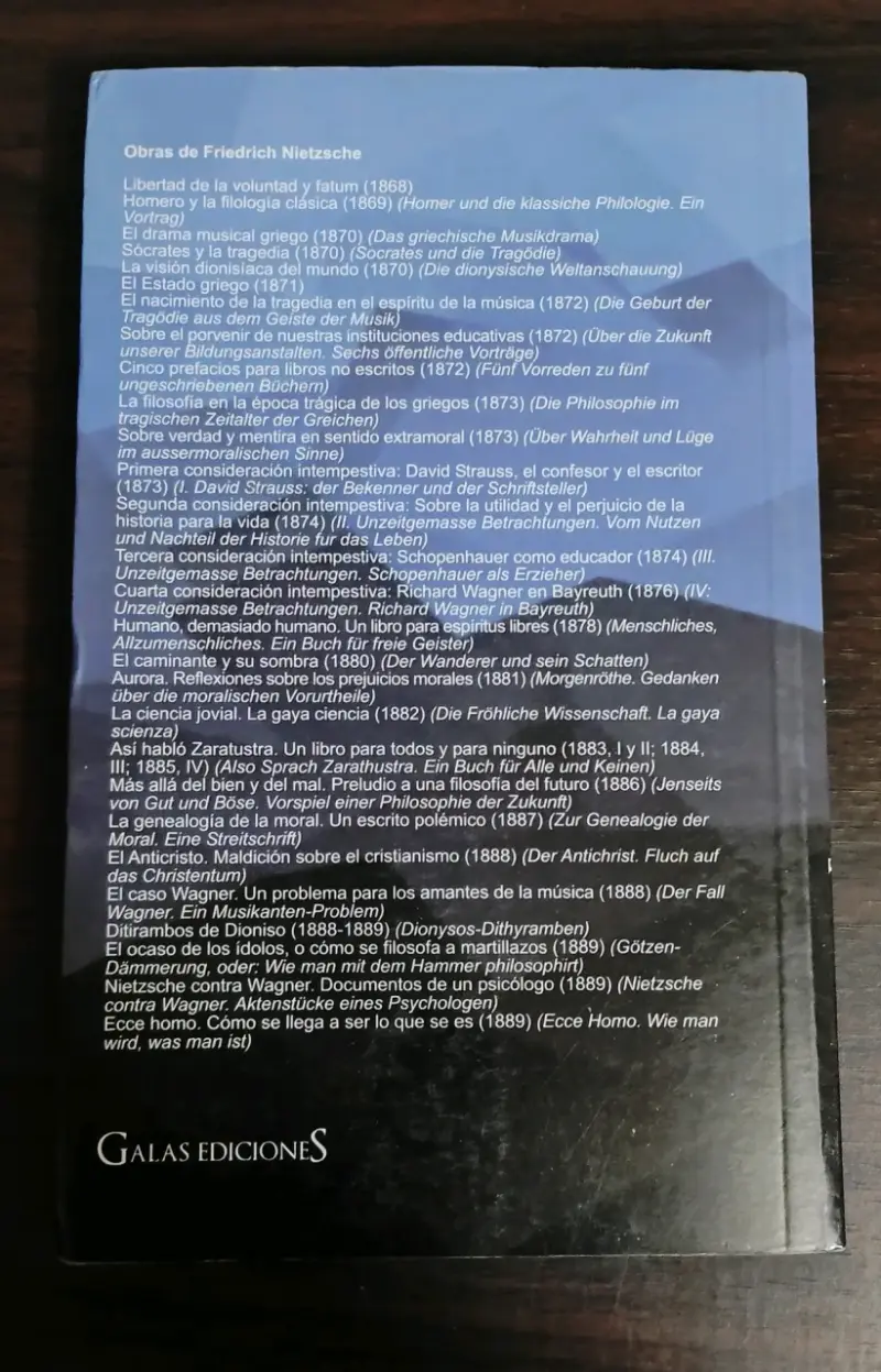 Obras Completas de Friedrich Nietzsche Volumen 2 - 2