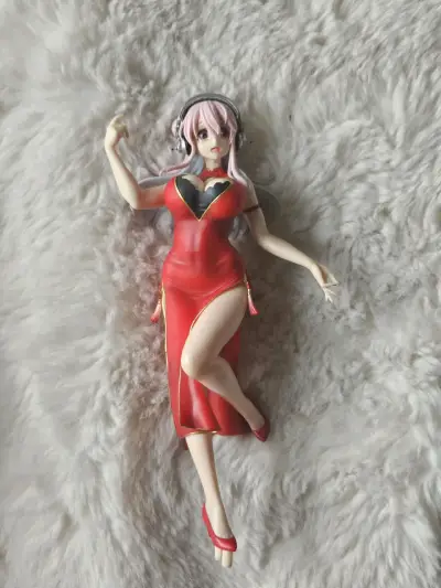 Figura de Super Sonico vestido rojo - miniatura 5