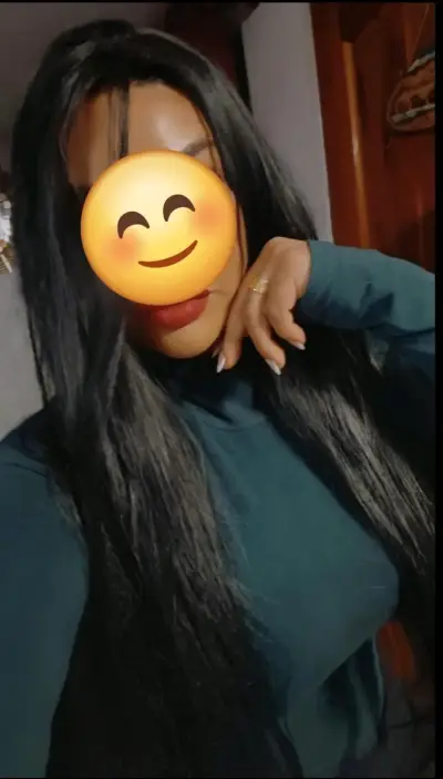 Peluca larga de cabello liso negro - miniatura 2