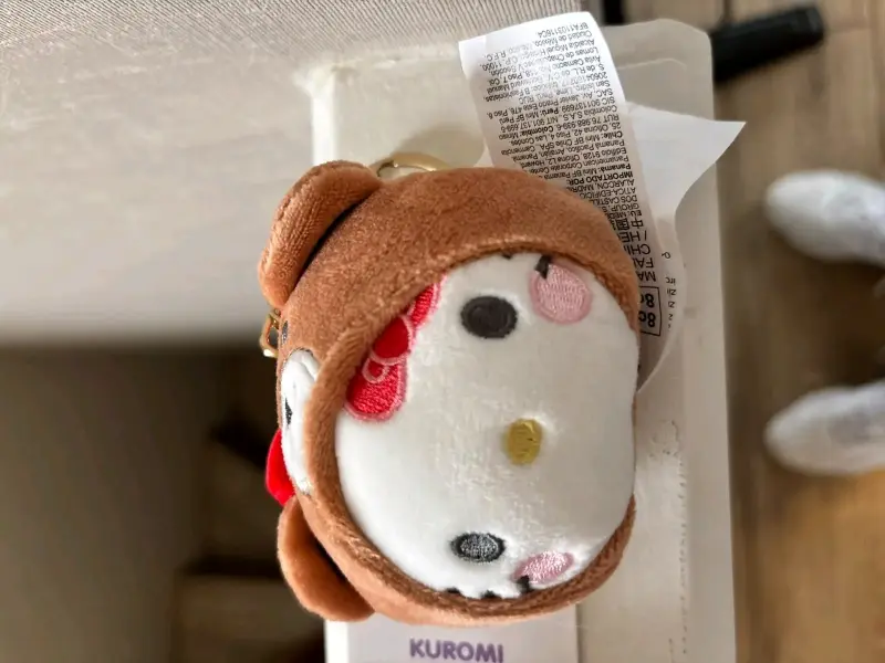 Llavero de peluche Kuromi Sanrio