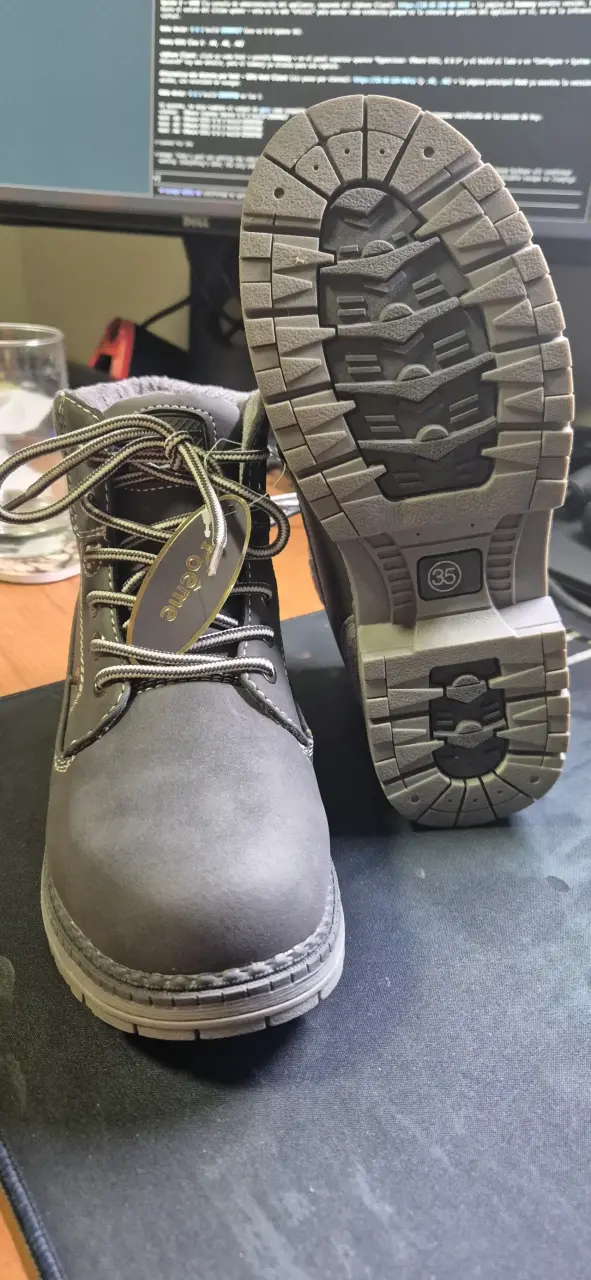Botas de invierno Poème para hombre en gris - 3