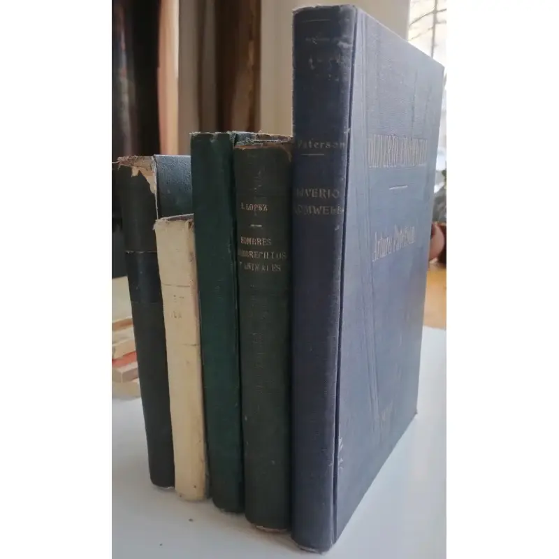 Colección de 5 libros antiguos variados - 1
