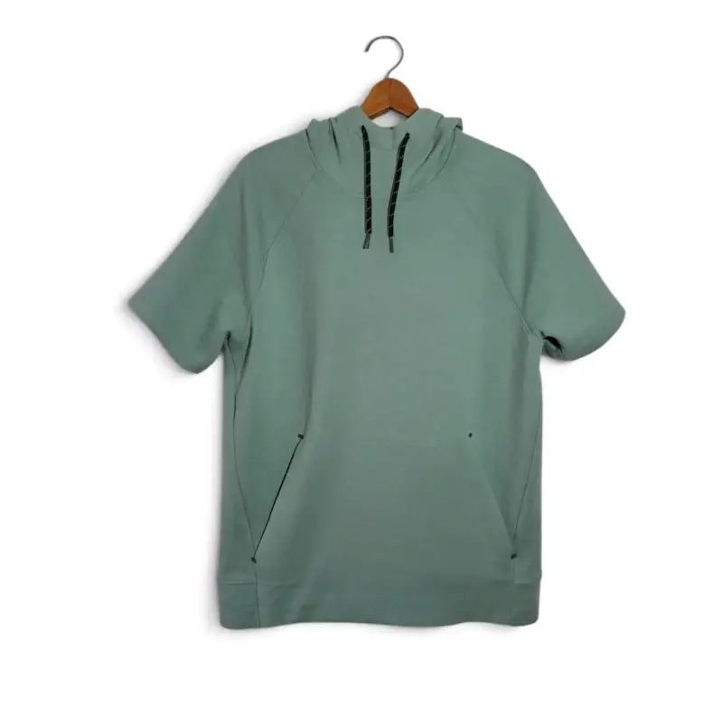 Polerón verde menta Old Navy Active con capucha - 1