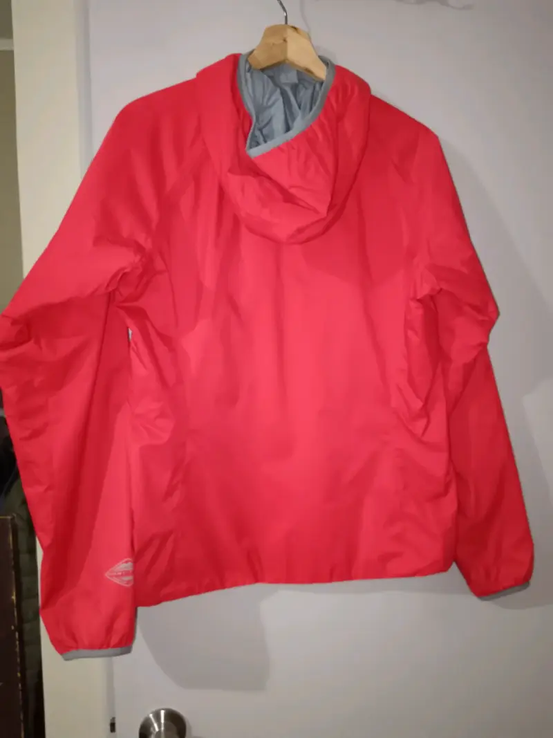 Chaqueta impermeable roja Columbia para hombre - 2