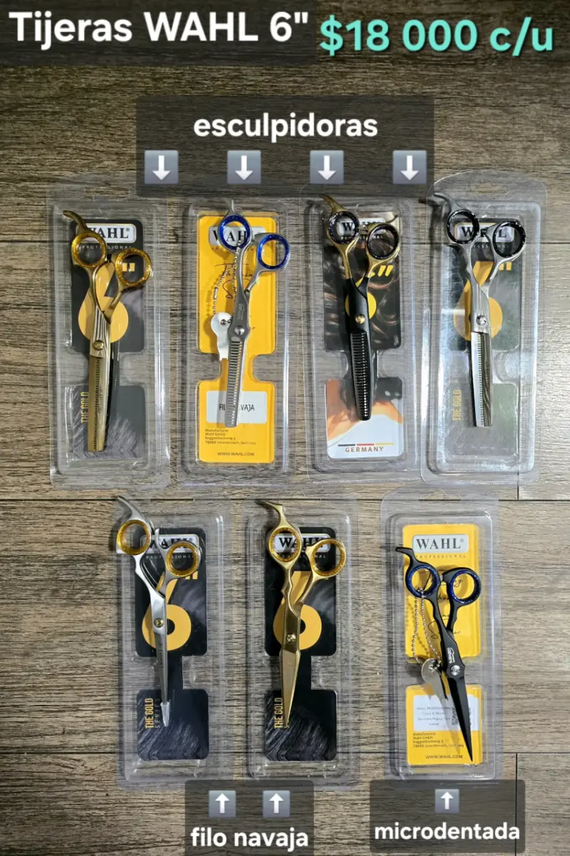 Tijeras de peluquería Wahl 6 pulgadas - 1