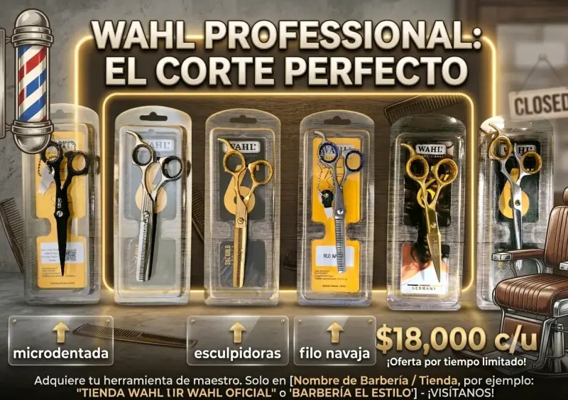 Tijeras de peluquería Wahl 6 pulgadas - 2