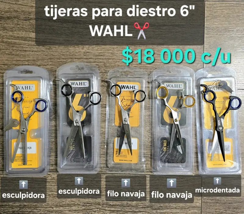 Tijeras de peluquería Wahl 6 pulgadas - 4