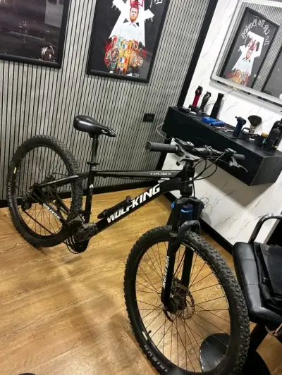 Bicicleta Wolfking Explorer Negra - miniatura 3