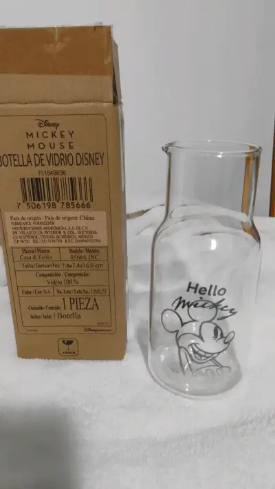 Botella de vidrio Disney Mickey Mouse - miniatura 3