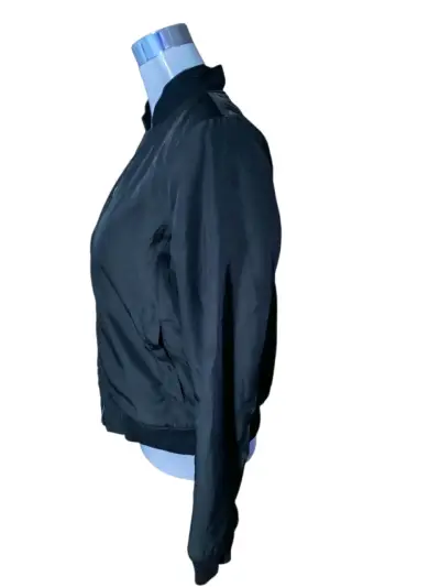 Chaqueta bomber negra con diseño colorido Barbados - miniatura 2