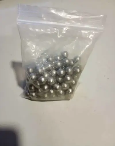 100 bolas acero 8mm honda/resortera/otros - miniatura 3