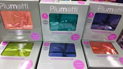 Set de Toallas de Baño Plumetti en Varios Colores - miniatura 1
