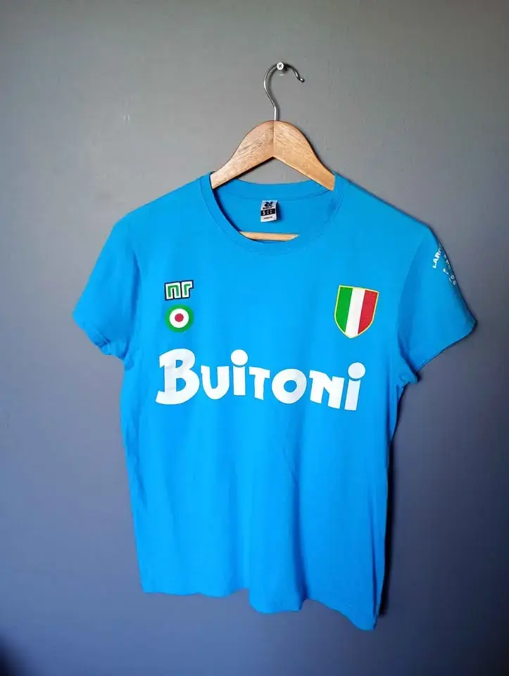 Camiseta Maradona Napoli, talla s - 1