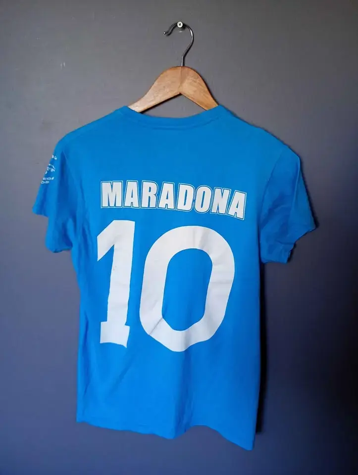 Camiseta Maradona Napoli, talla s - 2
