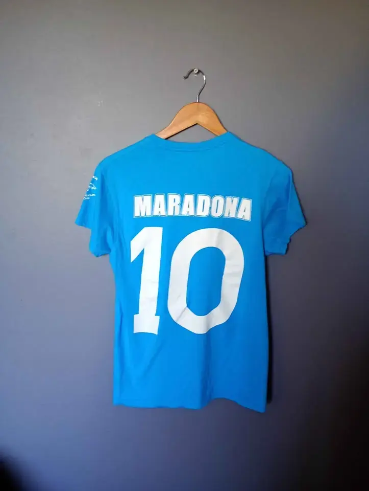 Camiseta Maradona Napoli, talla s - 3