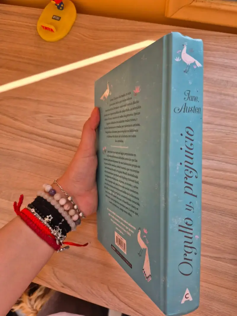 Libro Orgullo y Prejuicio de Jane Austen tapa dura - 2