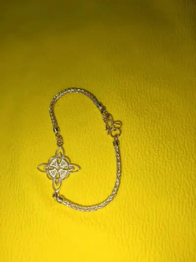 Pulsera de plata con diseño celta - miniatura 2