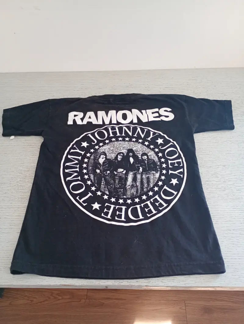 Polera negra Ramones End of the Century - 4