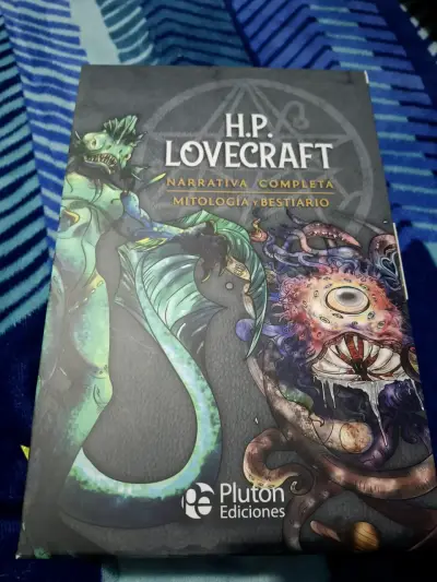 Colección Narrativa Completa H.P. Lovecraft Plutón Ediciones - miniatura 1