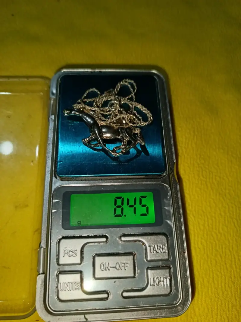 colgante de caballo, plata 925 - 3