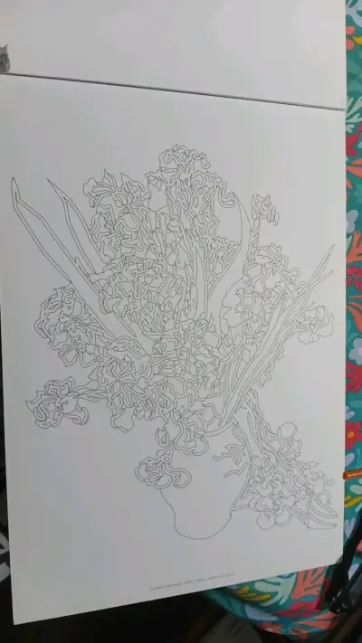 Libro para colorear Van Gogh Museum - miniatura 4
