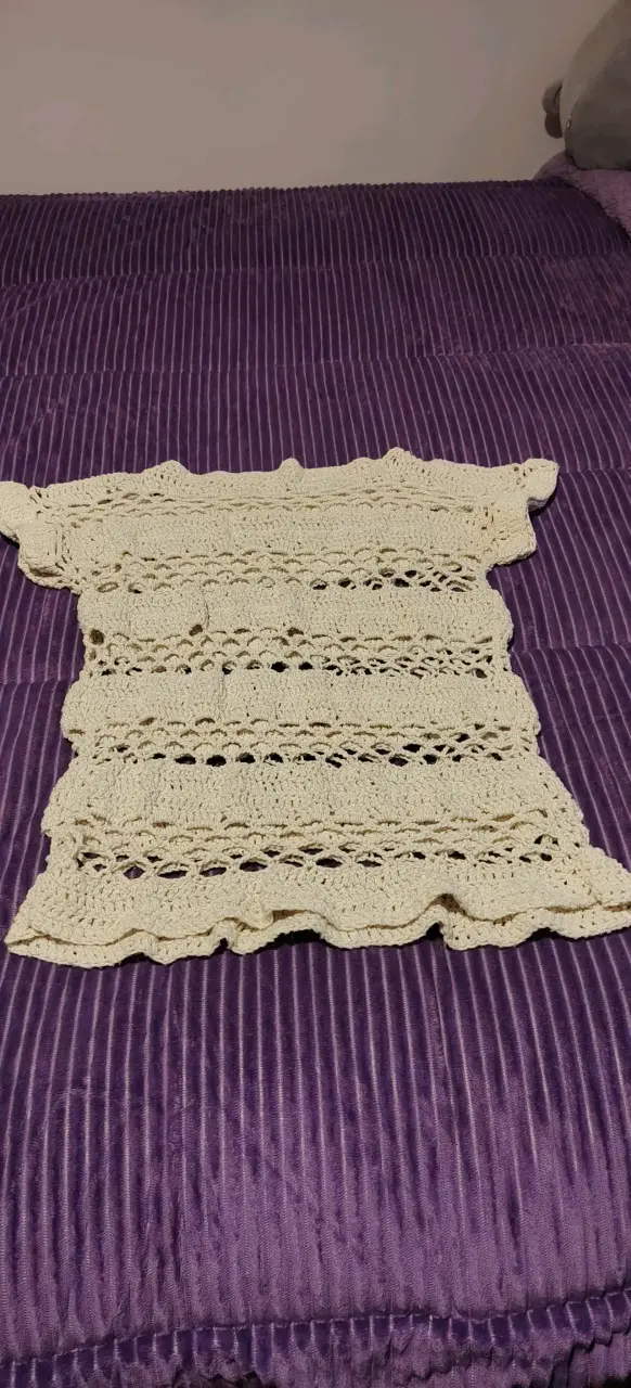 Blusa tejida a crochet para mujer - 1