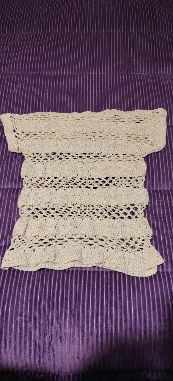 Blusa tejida a crochet para mujer - 2