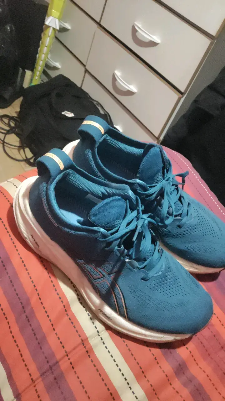 Zapatillas running Asics azul para hombre - 4