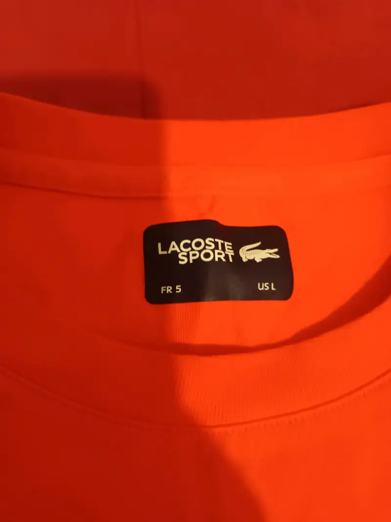 Polera sin mangas Lacoste Sport naranja - 2