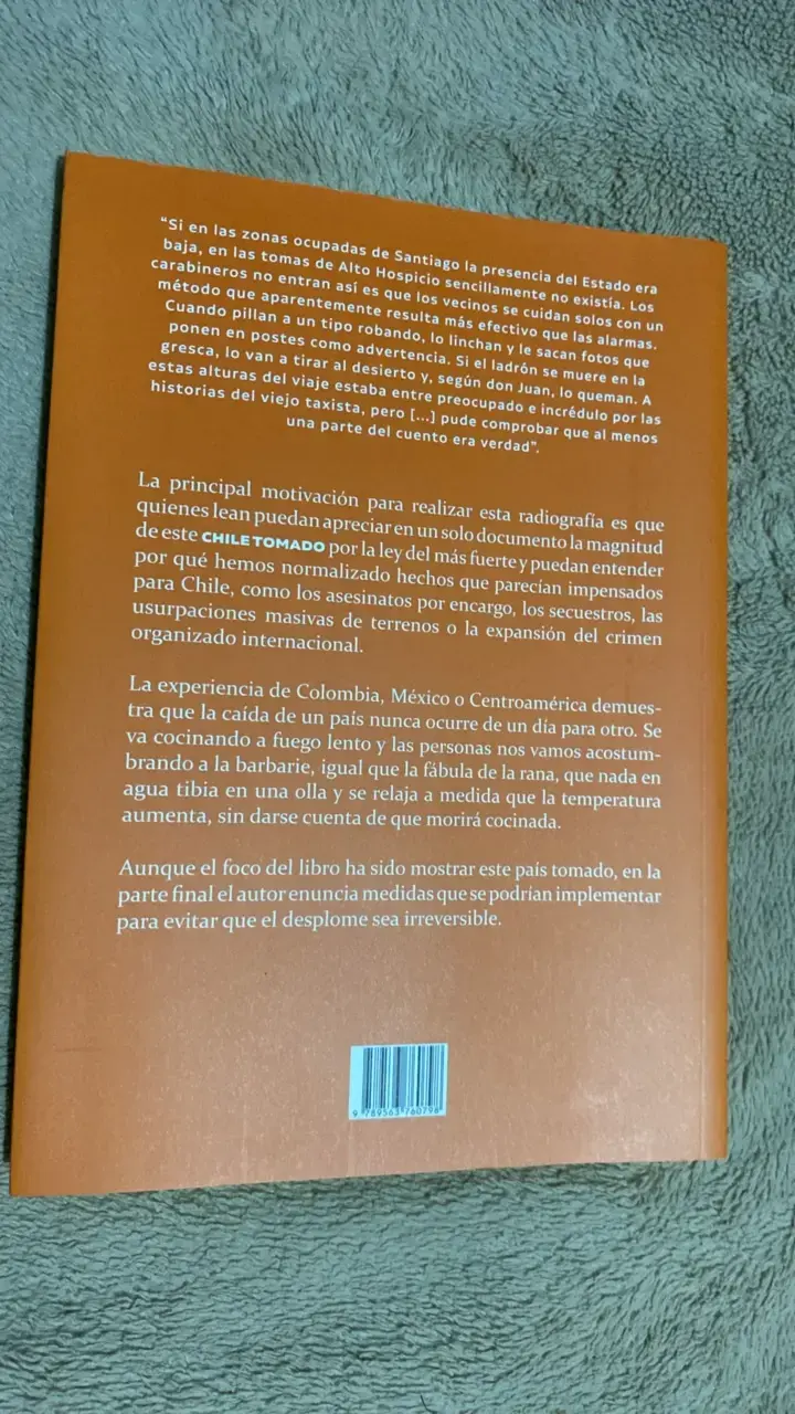 Libros 'Chile Tomado' y 'G3 Honor y Traición' - 4